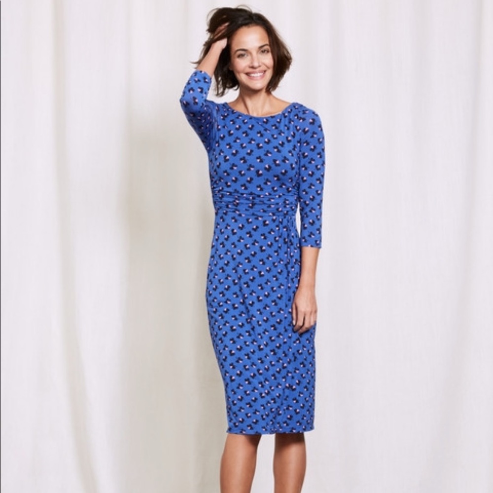 Boden Lottie Pansy Print Dress